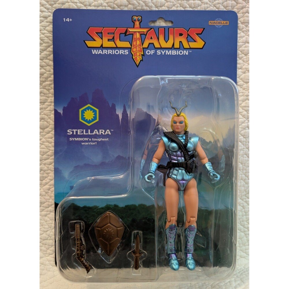Nacelle Sectaurs: Warriors Of Symbion Stellara 7" Figure NIB Factory Sealed